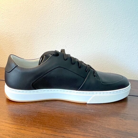 Bottega Veneta 608761 Men's Speedster Black Leather Sneakers, many sizes - Picture 9 of 12